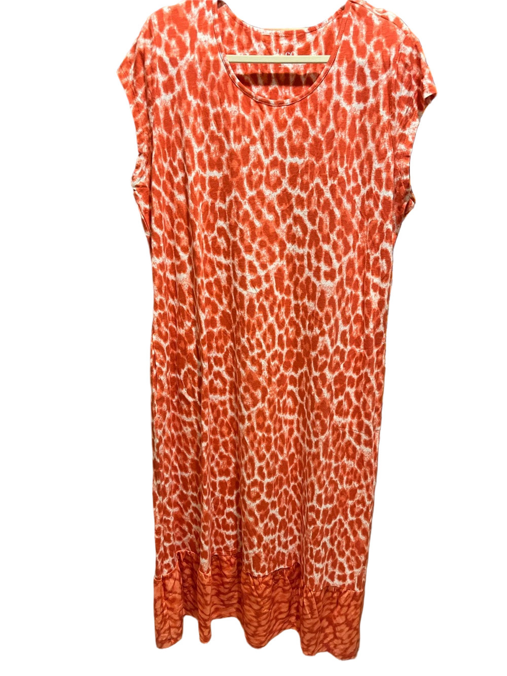 350. NWOT WOMENS DENIM + COMPANY XLP DETAIL DRESS - Picture 2 of 5